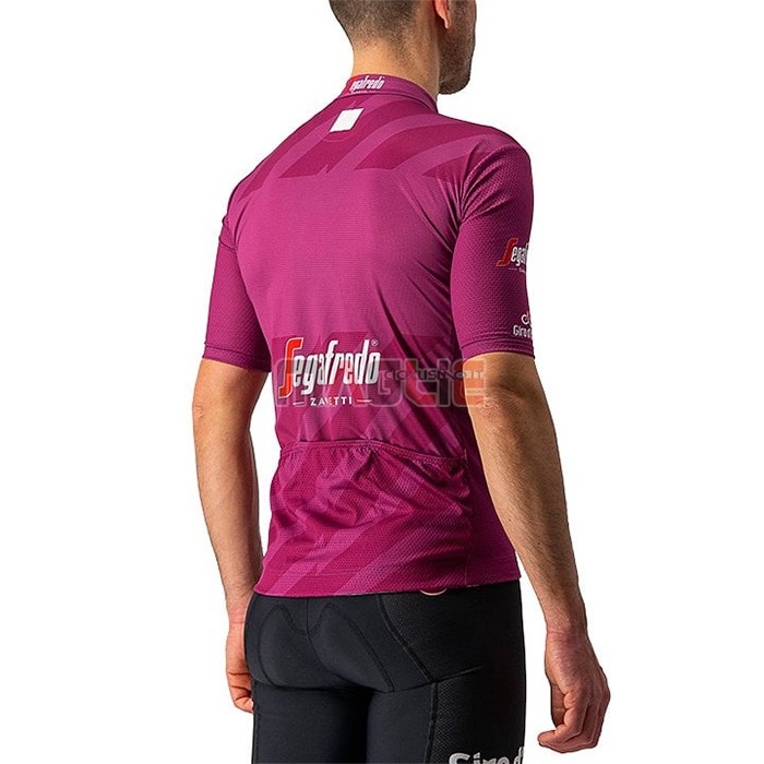 Maglia Giro d'Italia Manica Corta 2021 Fuxia